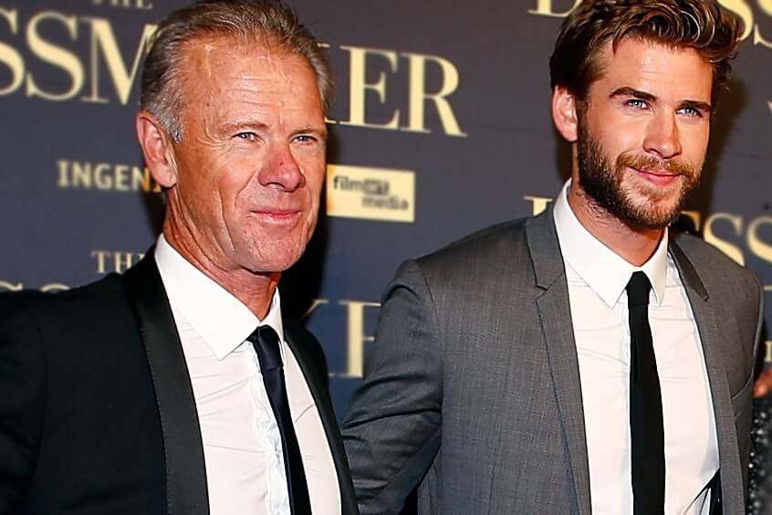 Chris Hemsworth with his father, Craig Hemsworth