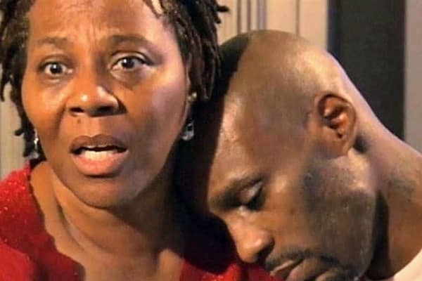 DMX with his mother, Arnett Simmons