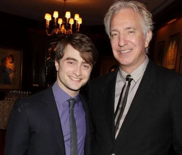 Daniel Radcliffe with his father, Alan George Radcliffe
