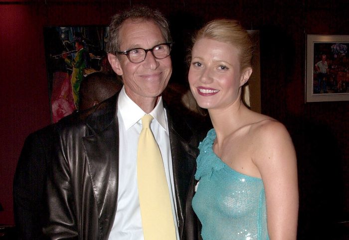 Gwyneth Paltrow with his father, Bruce Paltrow 