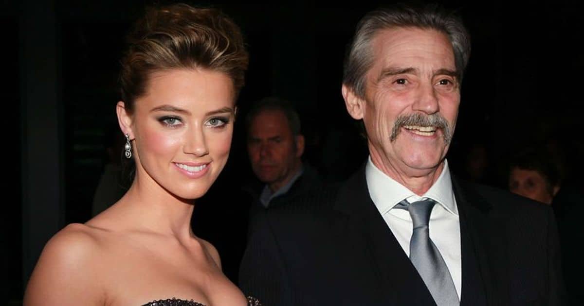 Image of Amber Heard with her father, David Heard