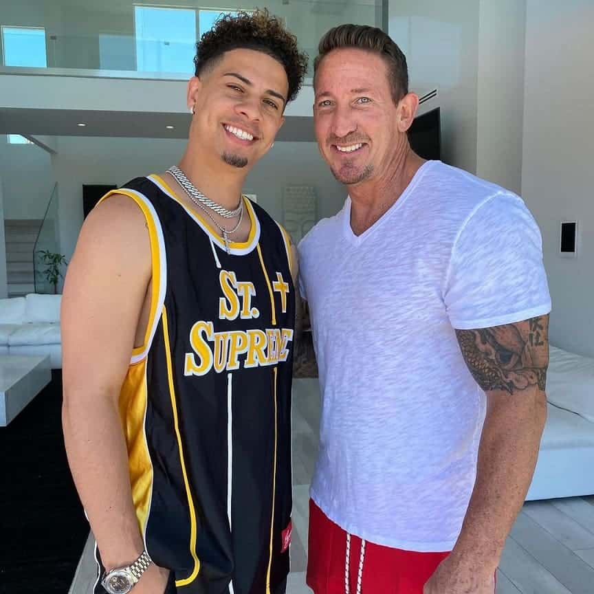 Image of Austin McBroom with his father, Allen McBroom