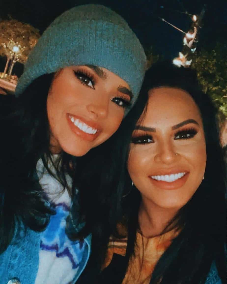Image of Becky G with her mother, Alejandra
