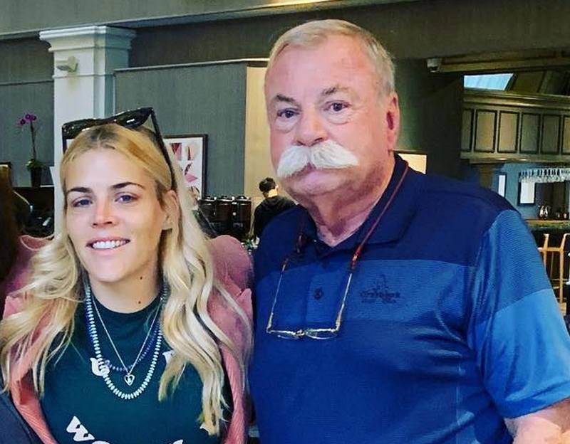 Image of Busy Philipps with her father, Joseph Philipps