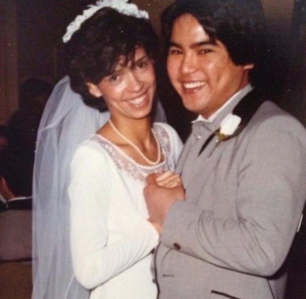 Image of Cassie Ventura's parents in their wedding