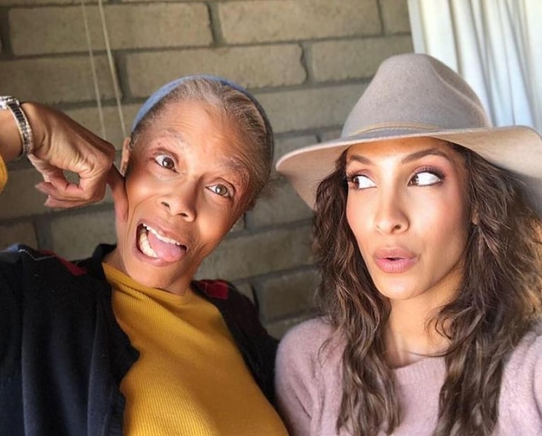 Image of Christell Khalil with her mother, Belita Edwards