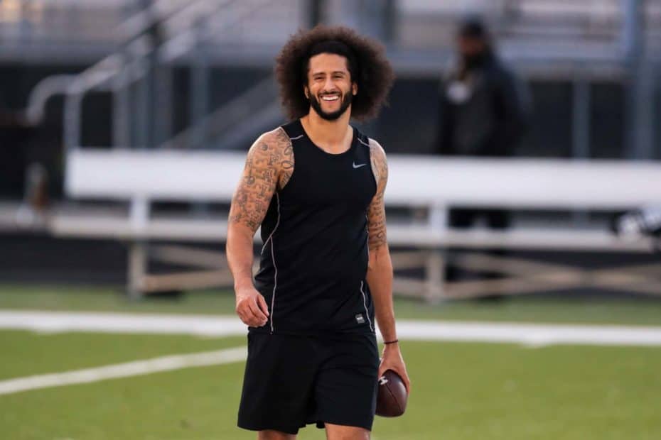 Image of Colin Kaepernick a former Professional Football Player