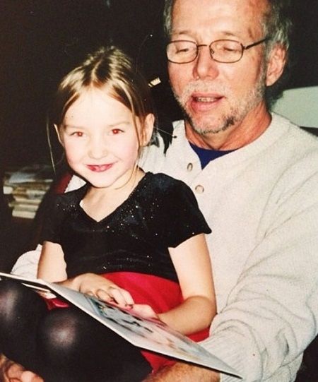 Image of Dove Cameron with her father, Philip Alan Hosterman
