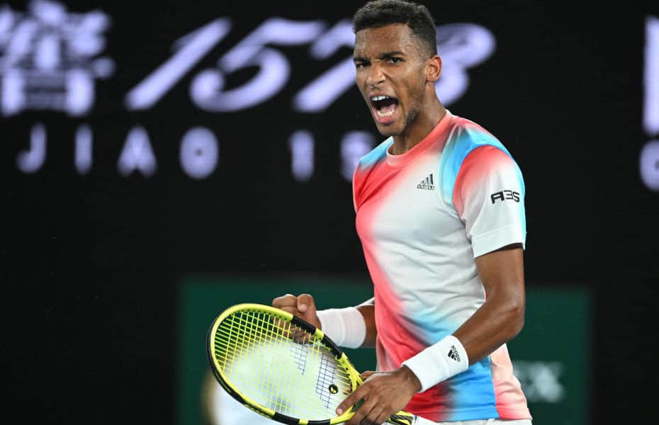 Image of Felix Auger Aliassime a professional tennis player