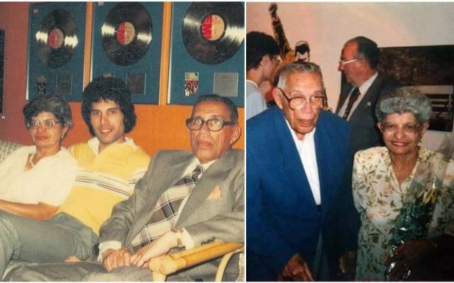 Image of Freddie Mercury's parents, Bomi and Jer Bulsara