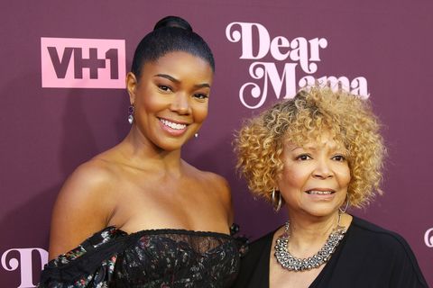 Image of Gabrielle Union with her mother, Theresa Union