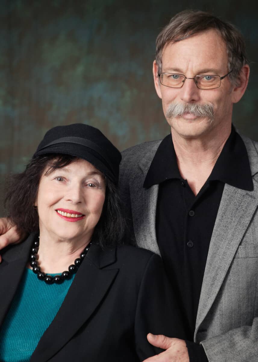 Image of Jack Black's mother, Judith Love Cohen, with his brother, Niel Siegel