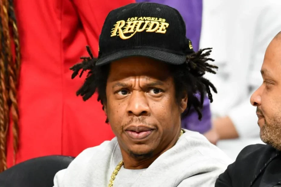 Image of America song writter and rapper Jay z