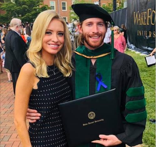 Kayleigh McEnany with his brother, Michael McEnany