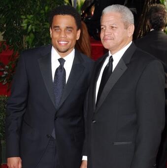 Image of Michael Ealy with his father