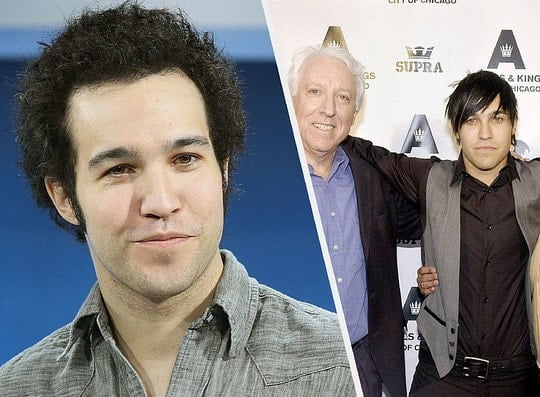 Image of Pete Wentz with his father, Pete Wentz, Sr.
