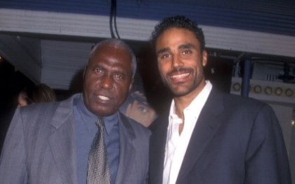 Image of Rick Fox with his father, Ulrich Fox
