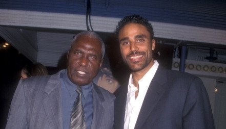 Image of Rick Fox with his father, Ulrich Fox
