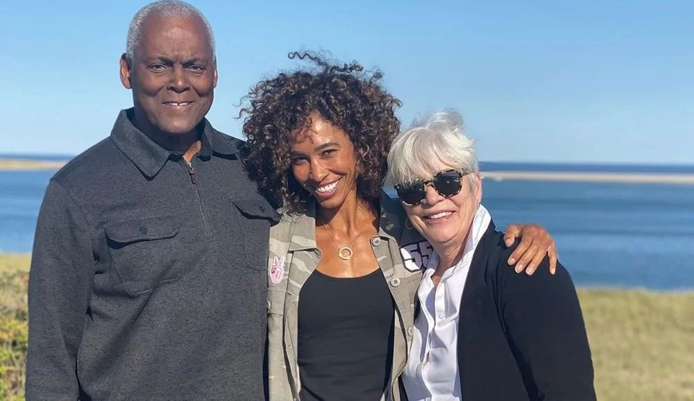 Image of Sage Steele with her Parents 