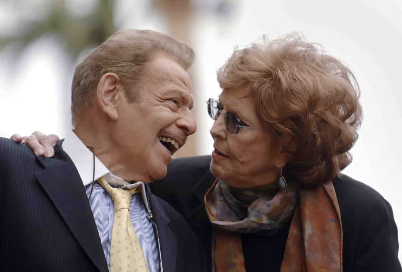 Image of Ben Stiller's father, Jerry Stiller with his wife, Anne Meara