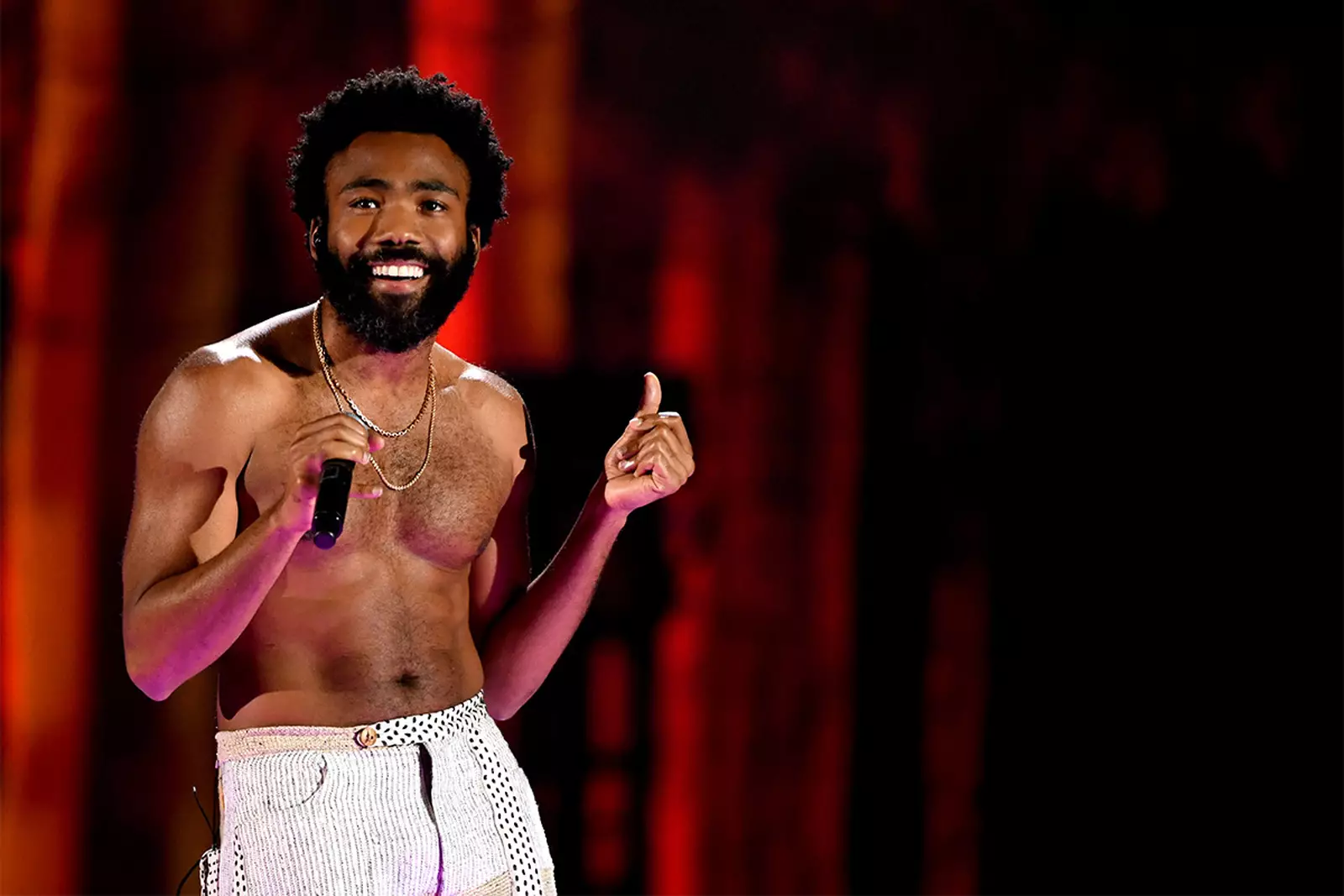 Image of Donald Glover american rapper, singer, and writer 