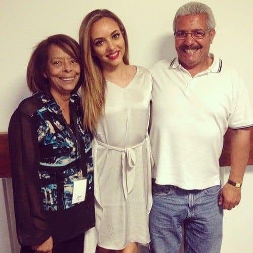 Image of Jade Thirlwall with her parents, James and Norma Thirlwall