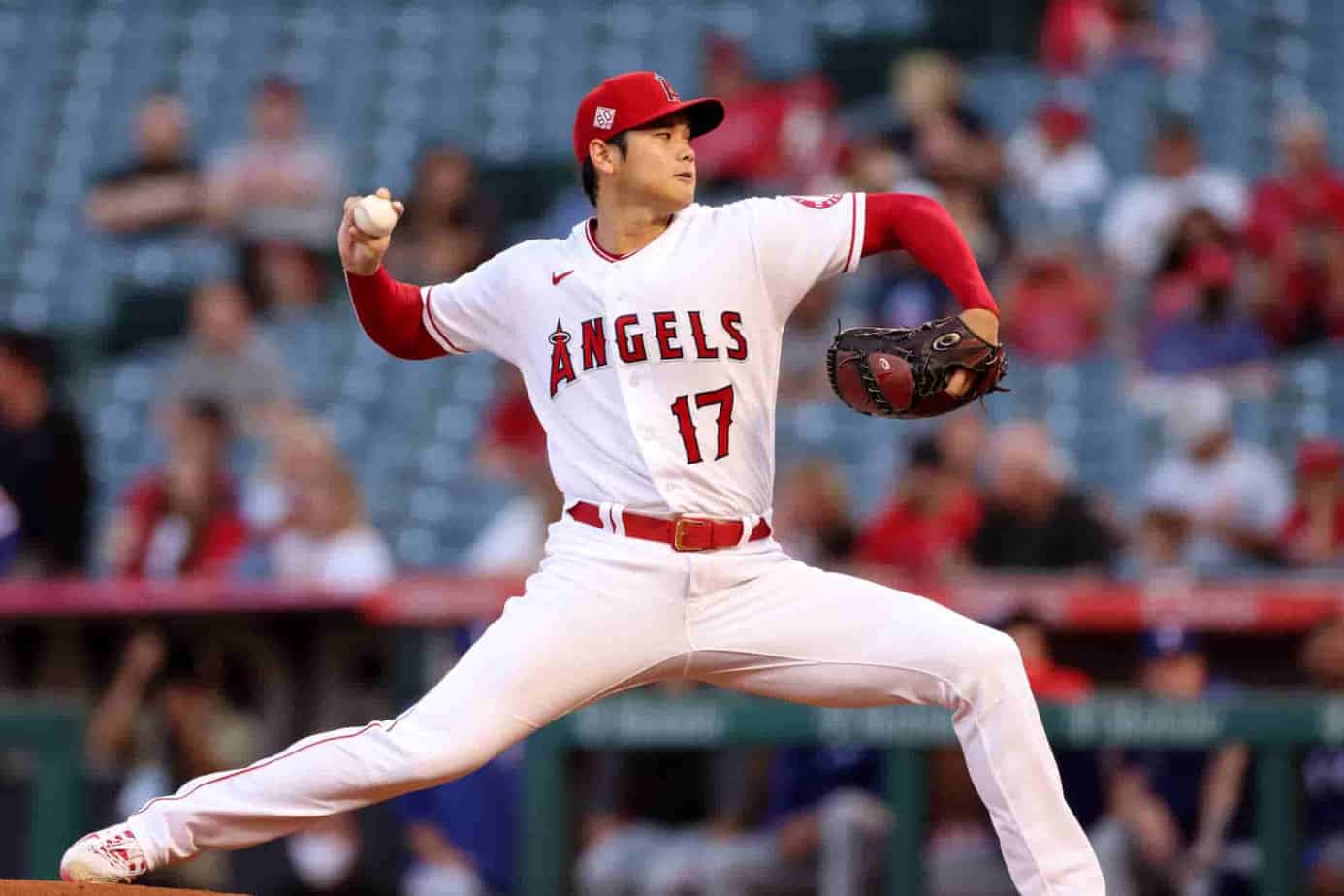 Image of Shohei Ohtani a pitcher for the Los Angeles Angels
