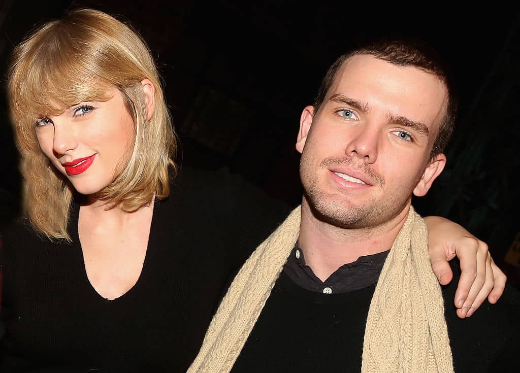 Image of Taylor Swift with her brother, Austin Swift