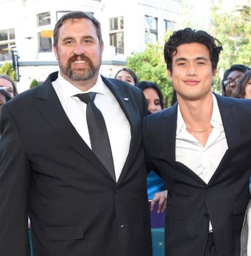 Image of Charles Melton with his father Phil Melton