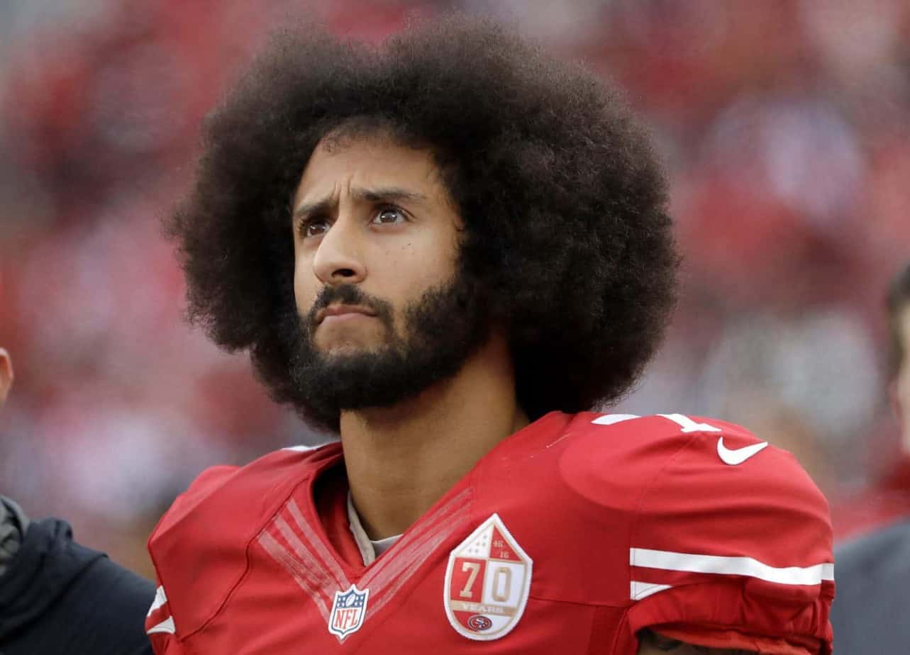 Image of Colin Kaepernick a Former Professional Football Player 