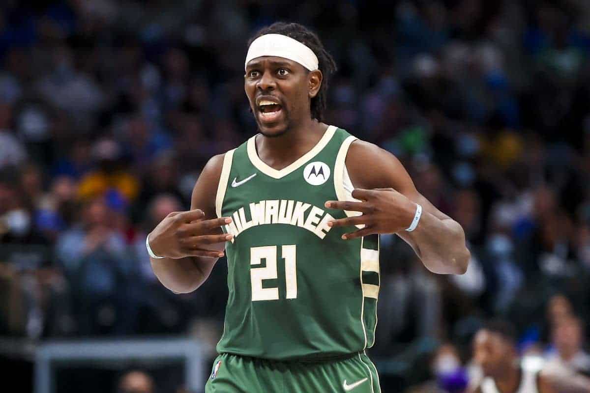 Image of Jrue Holiday a Point Guard for the Milwaukee Bucks 