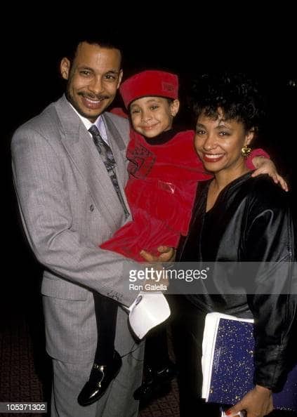 Image of Raven Symone with her Parents 